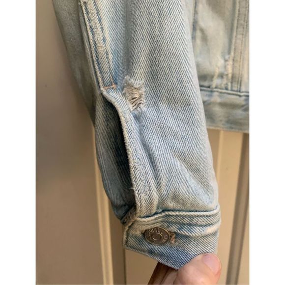 Madewell Oversized Jean Jacket size M - Picture 7 of 10